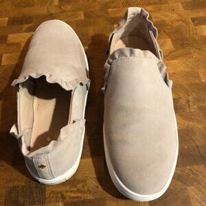 Kate Spade Lilly Ultra-Suede Slip On Loafers